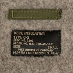 Pike Brothers 1942 C-2 Vest: Olive -Aero Leathers pike brothers 1942 c 2 vest olive 5