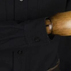 Pike Brothers 1943 CPO Shirt: Pitch Black 11 Pike Brothers 1943 CPO Shirt: Pitch Black -Aero Leathers pike brothers 1943 cpo shirt pitch black 5