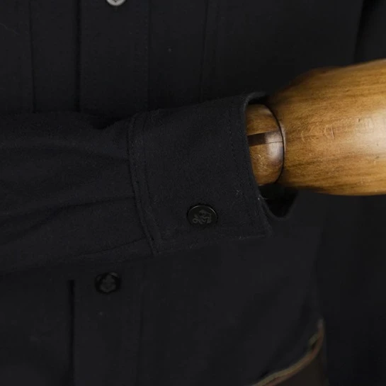 Pike Brothers 1943 CPO Shirt: Pitch Black 6 Pike Brothers 1943 CPO Shirt: Pitch Black - Image 6