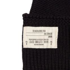 Pike Brothers 1943 USN Watch Cap: Black 6 Pike Brothers 1943 USN Watch Cap: Black -Aero Leathers pike brothers 1943 usn watch cap black 2