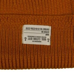 Pike Brothers 1943 USN Watch Cap: Orange 6 Pike Brothers 1943 USN Watch Cap: Orange -Aero Leathers pike brothers 1943 usn watch cap orange 2