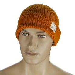 Pike Brothers 1943 USN Watch Cap: Orange 7 Pike Brothers 1943 USN Watch Cap: Orange -Aero Leathers pike brothers 1943 usn watch cap orange 3