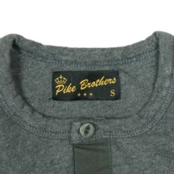 Pike Brothers 1954 Utility Shirt: Grey -Aero Leathers pike brothers 1954 utility shirt grey 2