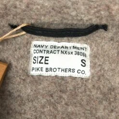 Pike Brothers US Type N-1 Deck Jacket: Waxed Navy -Aero Leathers pike brothers us type n 1 deck jacket waxed navy 6