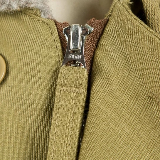 Pike Brothers US Type N-1 Whipcord Deck Jacket: Olive 3 Pike Brothers US Type N-1 Whipcord Deck Jacket: Olive - Image 3