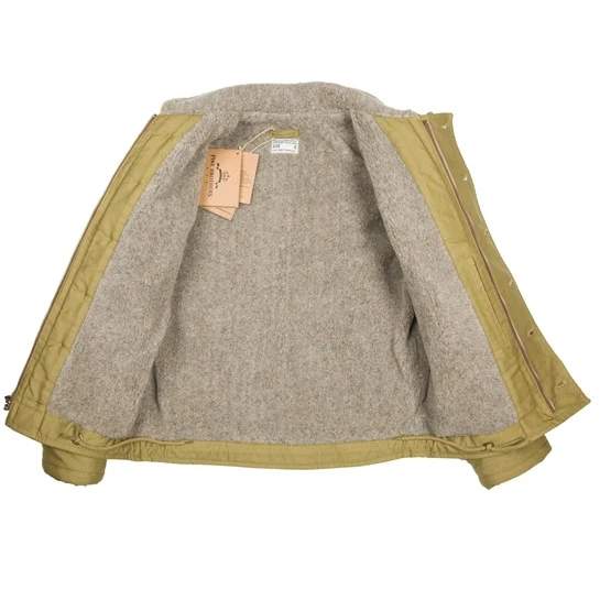 Pike Brothers US Type N-1 Whipcord Deck Jacket: Olive 6 Pike Brothers US Type N-1 Whipcord Deck Jacket: Olive - Image 6