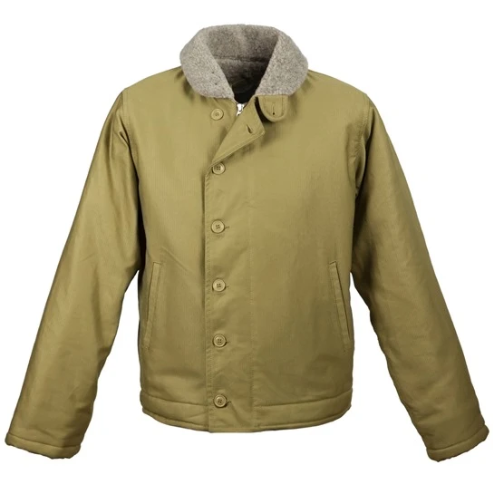 Pike Brothers US Type N-1 Whipcord Deck Jacket: Olive 1 Pike Brothers US Type N-1 Whipcord Deck Jacket: Olive
