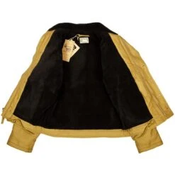 Pike Brothers US Type N-1 Whipcord Deck Jacket: Omaha -Aero Leathers pike brothers us type n 1 whipcord deck jacket omaha 5