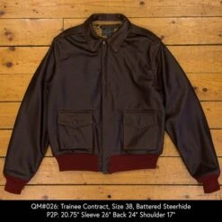 Quartermasters Type A-2 Store: Size 36-38 -Aero Leathers quartermasters type a 2 store size 36 38 6