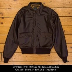 Quartermasters Type A-2 Store: Size 40-42 -Aero Leathers quartermasters type a 2 store size 40 42 2