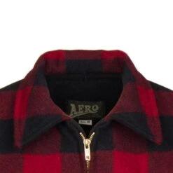 Red Waterfront (Stock) -Aero Leathers red waterfront stock 2