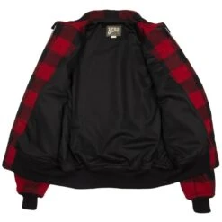 Red Waterfront (Stock) -Aero Leathers red waterfront stock 4