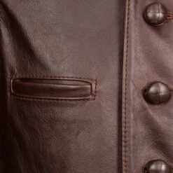 Shackleton Waistcoat (Stock) -Aero Leathers shackleton waistcoat stock 2