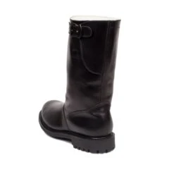 Shearling Lined Border Patrol Motorcycle Boots: Black 8 Shearling Lined Border Patrol Motorcycle Boots: Black -Aero Leathers shearling lined border patrol motorcycle boots black 2