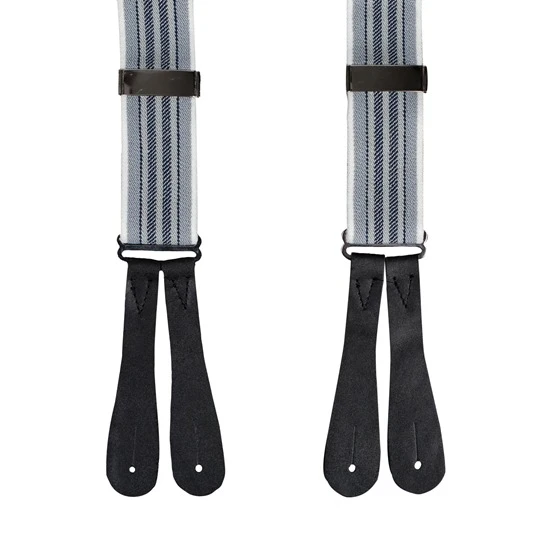 Traditional Vintage Style Braces: Blue 1 Traditional Vintage Style Braces: Blue