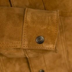 Type III Jean Jacket - Unlined Cow Suede -Aero Leathers type iii jean jacket unlined cow suede 4