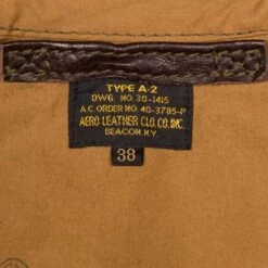 USAAF Type A-2: Aero Contract No. 40-3785-P -Aero Leathers usaaf type a 2 aero contract no 40 3785 p 7