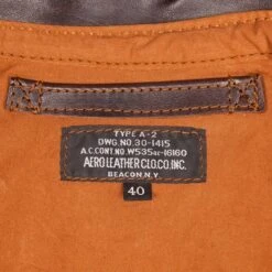 USAAF Type A-2: Aero Contract No. W535ac-16160 15 USAAF Type A-2: Aero Contract No. W535ac-16160 -Aero Leathers usaaf type a 2 aero contract no w535ac 16160 7