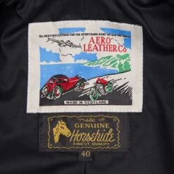 Wool And Leather Half Belt - Broken Weave Tweed -Aero Leathers wool and leather half belt broken weave tweed 6